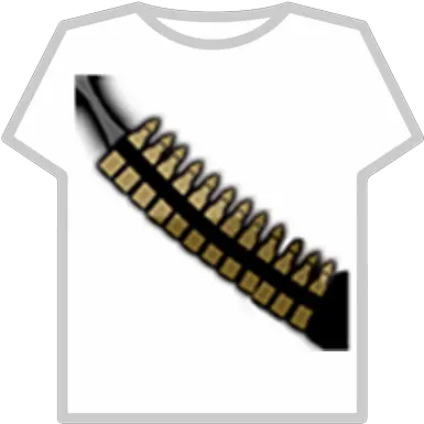 Bullet Belt T Shirt Army Roblox Shirt Png Bullet Belt Png