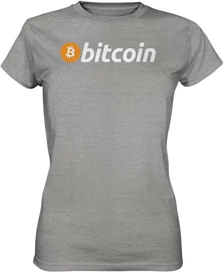 Bitcoin Logo Light Active Shirt Png Bitcoin Logo Png