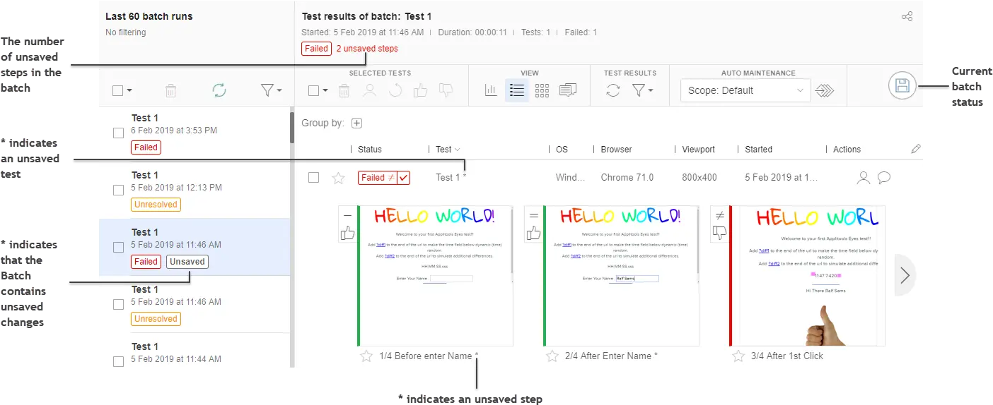 Reviewing Test Results And Updating The Vertical Png Test Results Icon