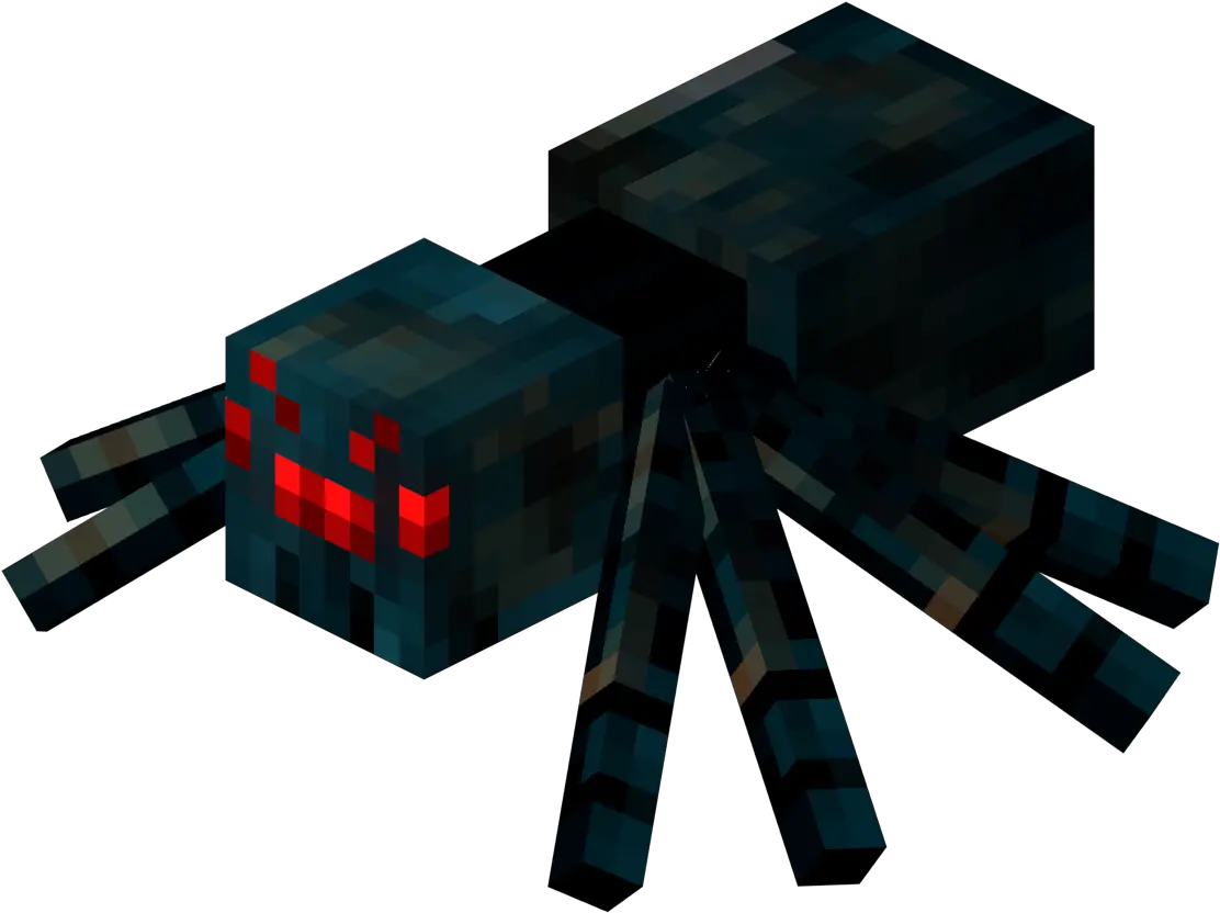 Filecave Spiderpng U2013 Official Minecraft Wiki Cave Spider Minecraft October Png