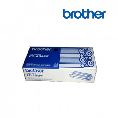 Brother Pcas4rf 4 Pack Black Ribbon Refill Roll Cartridge Brother Png Black Ribbon Png