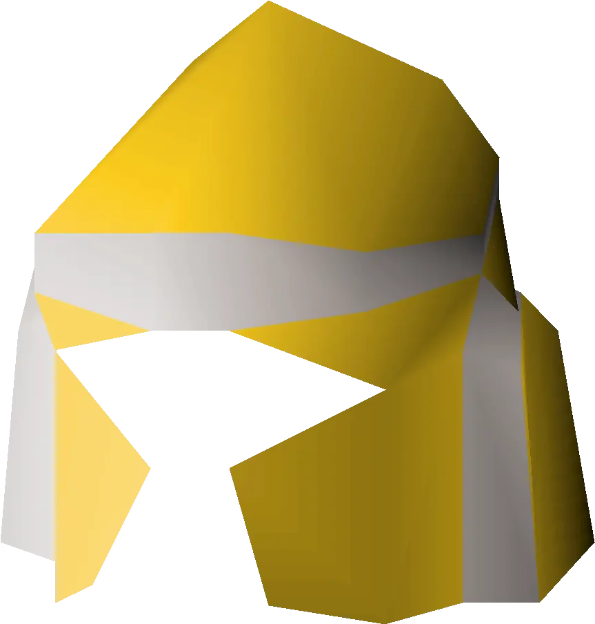 Gold Helmet Osrs Wiki Golden Helmet Osrs Png Helmet Png