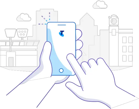 Telstra Mobile Phones Home Phones Nbn Entertainment U0026 More Graphic Design Png Phone In Hand Png