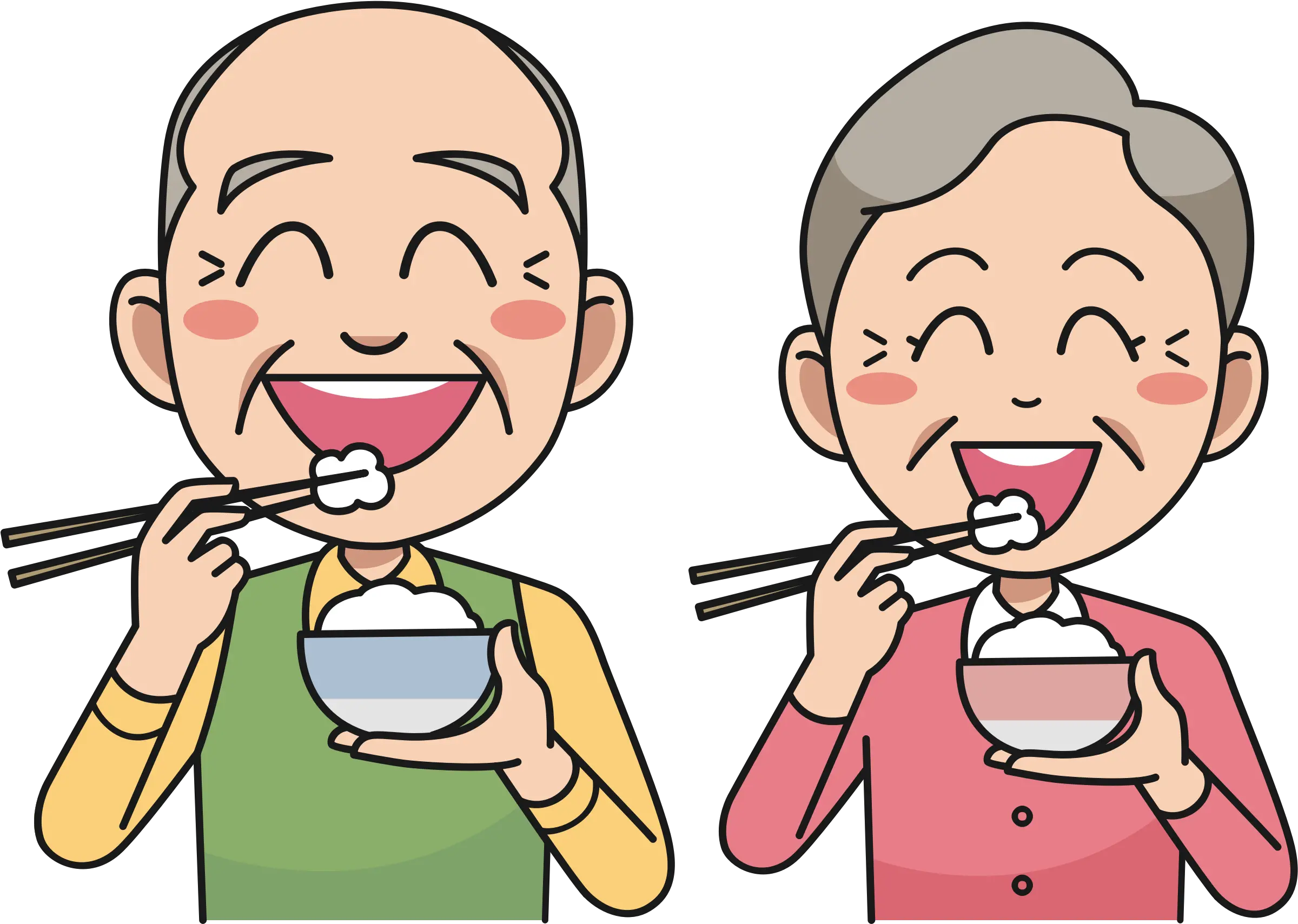Couple Eating Big Image Png Eating Rice Clipart Eating Png