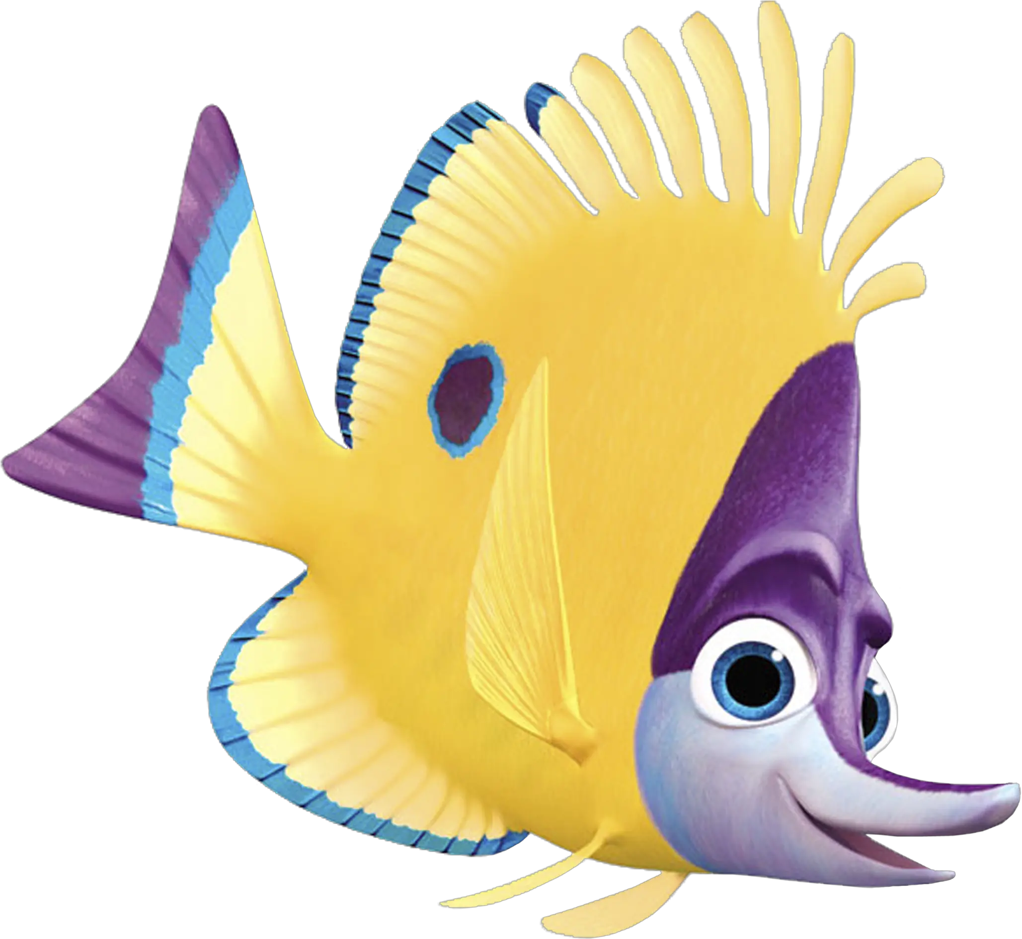 Finding Nemo Png Images Cartoon Yellow Fish From Nemo Nemo Png