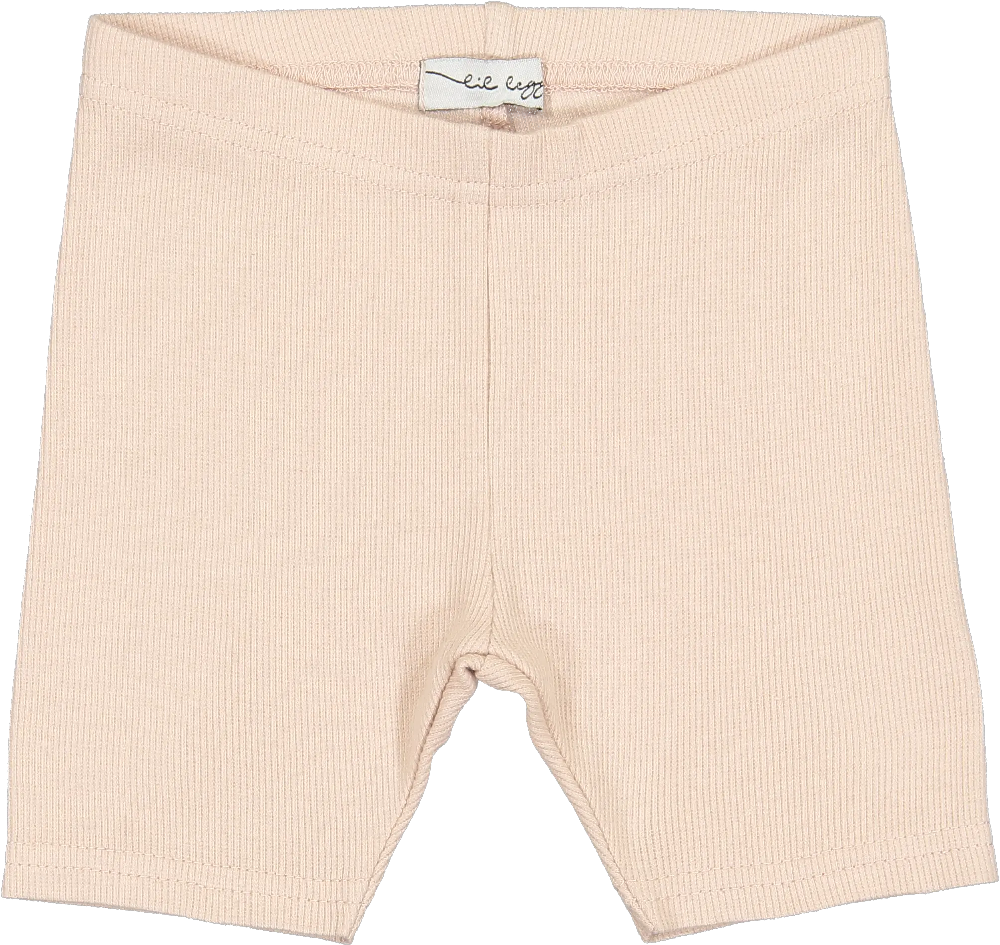 Lil Leggs Nude Pink Ribbed Shorts Solid Png Shorts Png