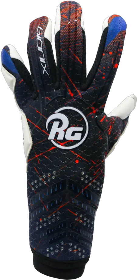 Rg Bionix Roll Negative Goalkeeper Glove Keeperstop Batting Glove Png Rg Logo