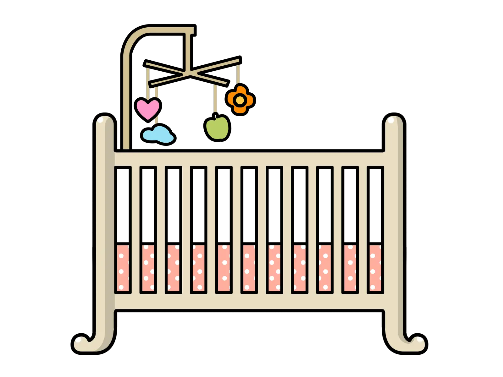 Download Free Png Baby Bed Clipart Baby Crib Clipart Bed Clipart Png
