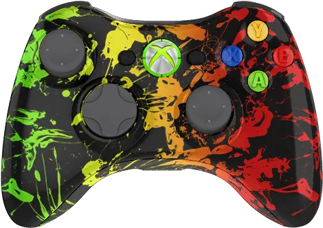 Rasta Colourful Xbox 360 Controllers Png Xbox One Controller Png