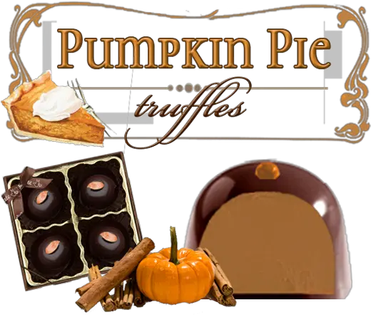 Harvest Truffles U2014 Gnosis Chocolate Png Pumpkin Pie