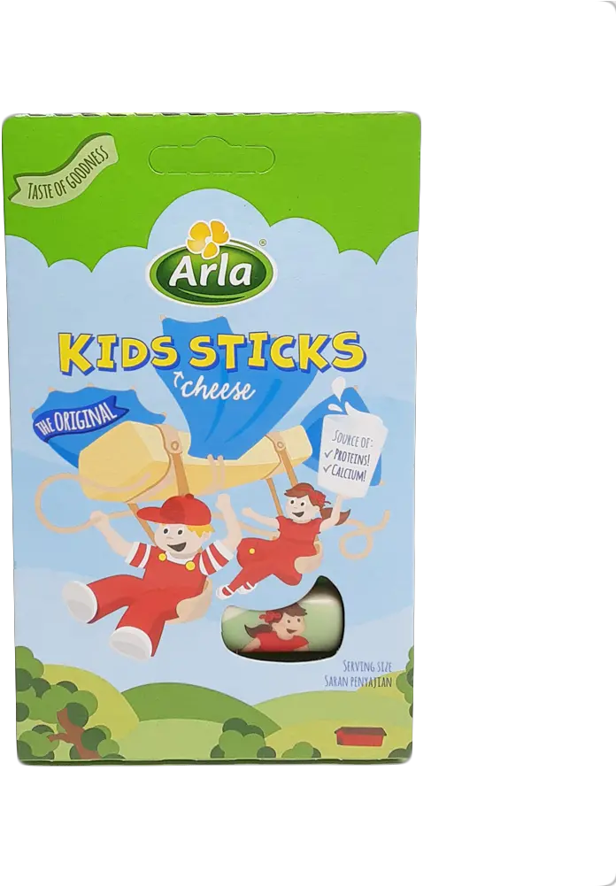 Makroclick Arla Kids Processed Cheese Sticks 18gx6x18 Arla Kids Cheese Stick Png Glue Stick Icon Kid