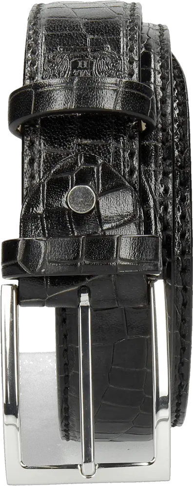 Larry 2 Crock Black Classic Buckle Melvin U0026 Hamilton Belt Png Belt Png