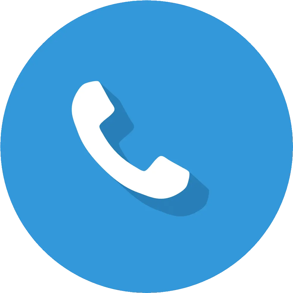 Contact Us Logo Telefono Png Clipart Full Size Clipart Contact Us Icon Blue Round Telefono Png