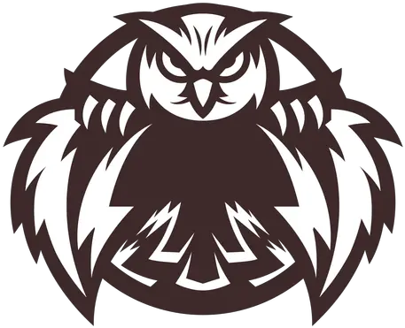 Owl Eagle Badge Sticker Coruja Png Logo Eagle Logo Transparent