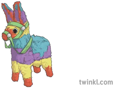 Pinata Illustration Twinkl Burro Png Pinata Png