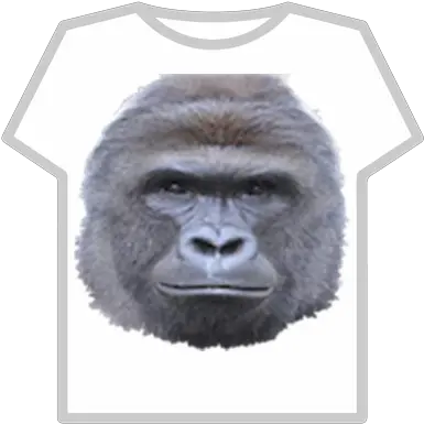 Harambe T Shirt Roblox Roblox Muscle T Shirt Free Png Harambe Transparent