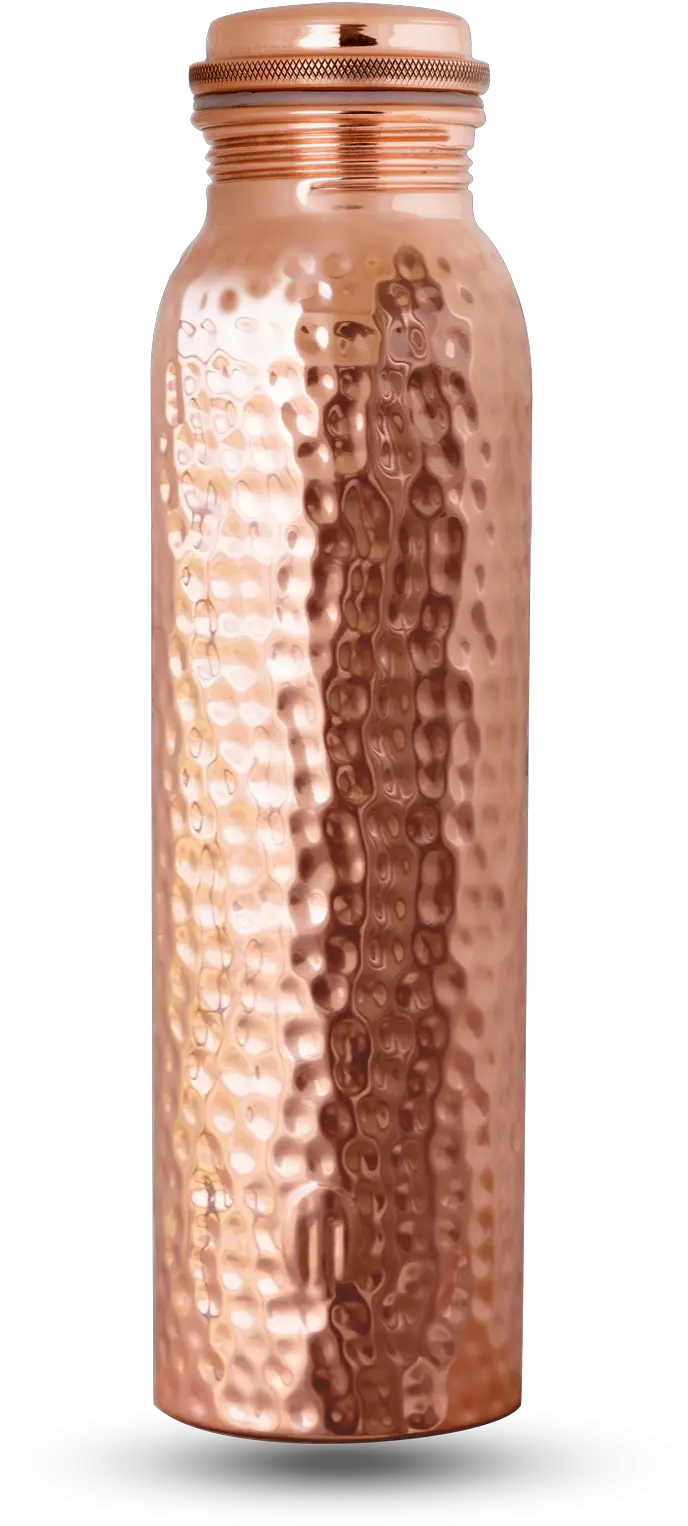 Download Hammered Copper Bottle Png Transparent Uokplrs Copper Bottle Hammered Jar Transparent Background