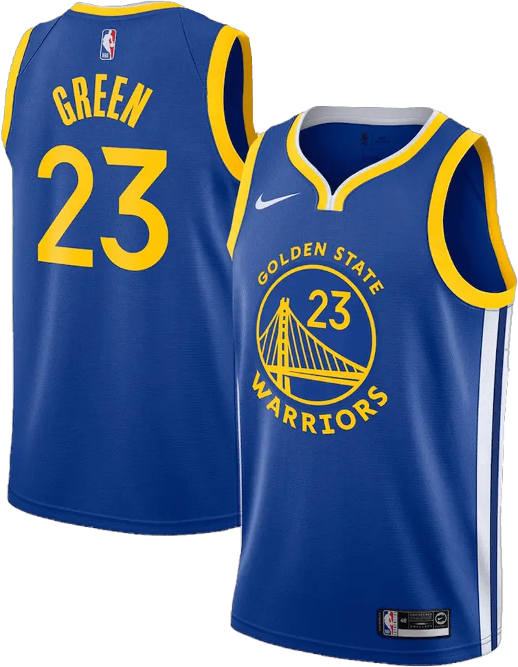 Golden State Warriors Draymond Green 23 Nike Royal 201920 Golden State Warriors Jersey Png Curry Icon