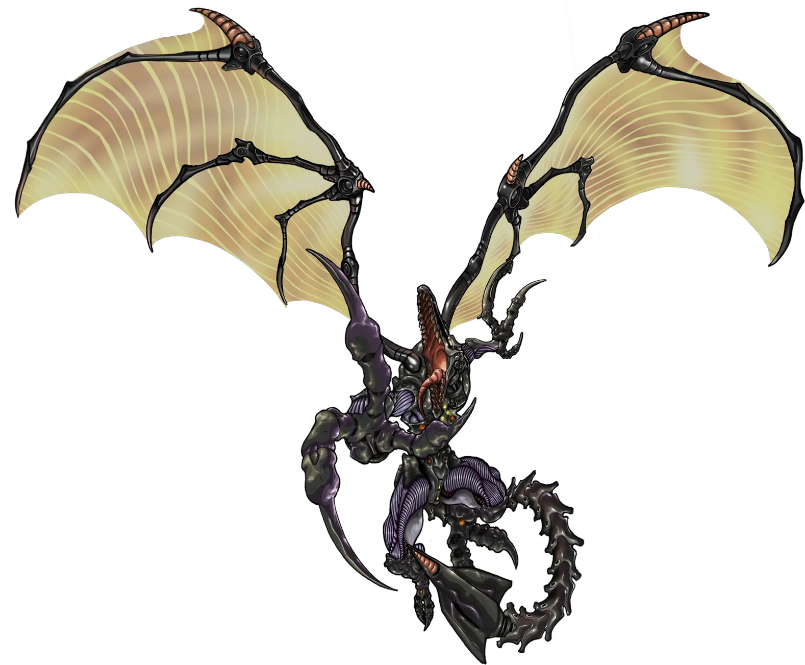 Meta Ridley Metroid Transparent Png Meta Ridley Metroid Prime Ridley Png