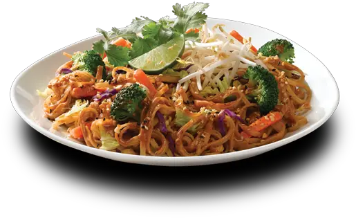 Download Spicy Fish Cakes Spring Rolls Noodles And Company Pad Thai Png Noodles Transparent