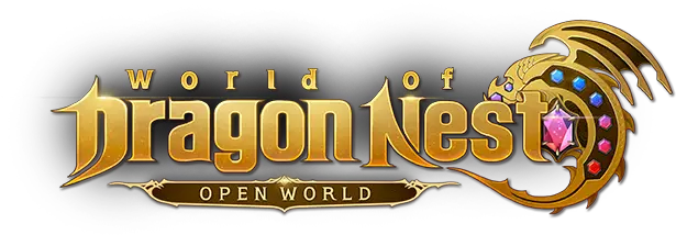 World Of Dragon Nest Official Website Dragon Nest World Logo Png Nest Png