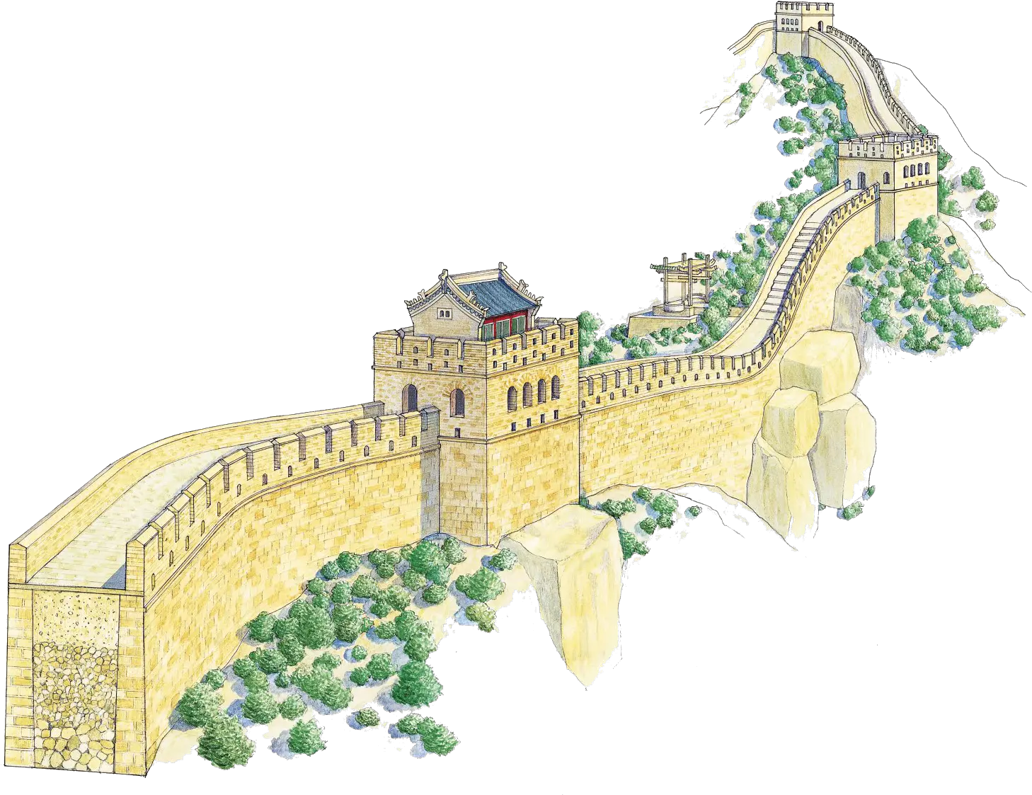 Great Wall Of China Png Free Download Great Wall Of China Weapons China Png