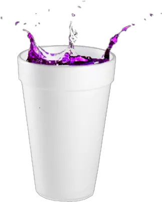 Syrup Cup Transparent Png Clipart Purple Drank Styrofoam Cups Double Cup Png