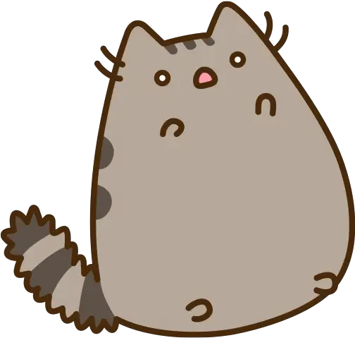 Medium Carnivoran Pusheen Cat Sized Pusheen Cat Png Pusheen Transparent