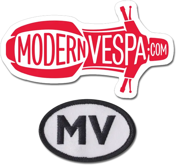 New Logo Stickers Are Modern Vespa Png Vespa Logo