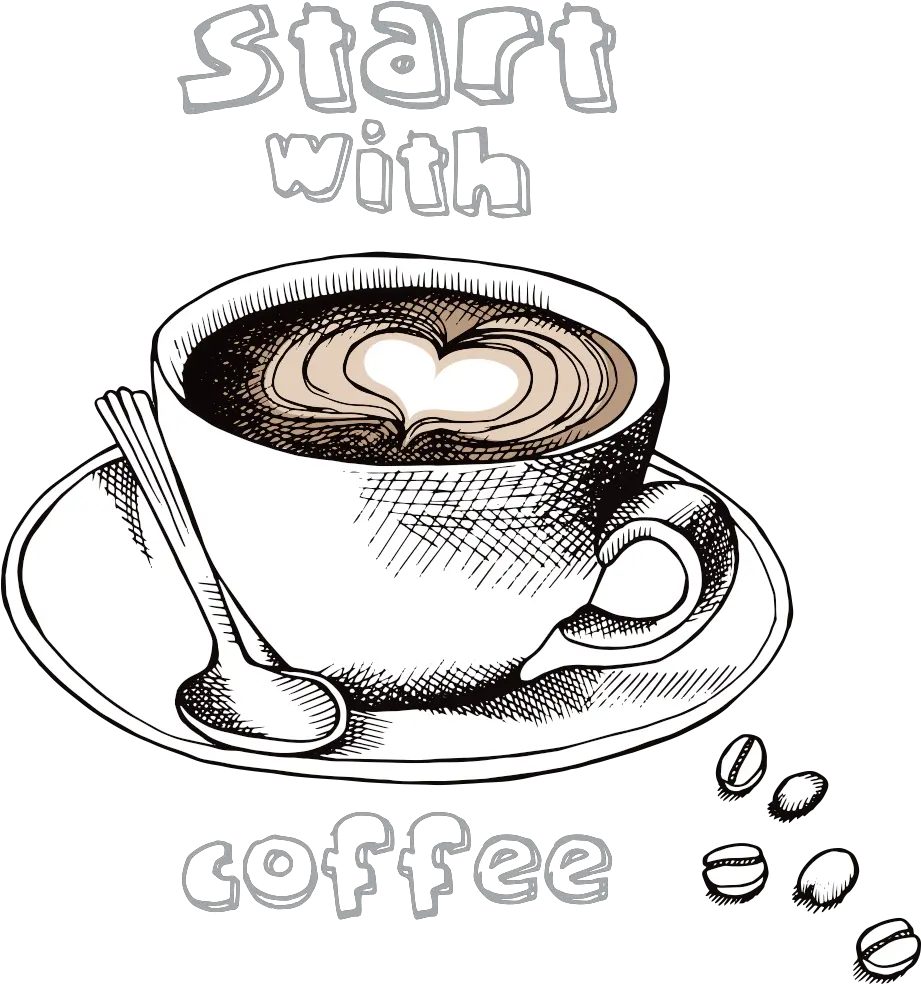 Cofee Png Irish Coffee Espresso Latte Cafe Love And Coffee Drawing Latte Png