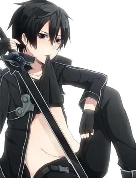 Download Hd Sword Art Online Kirito Hot Sword Art Online Kirito Gay Png Kirito Png