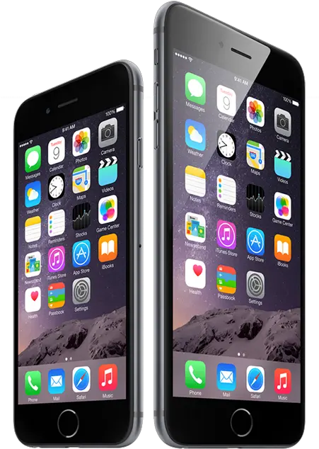 Black Iphone 6 Png Iphone 6 And Plus Iphone 6 Png