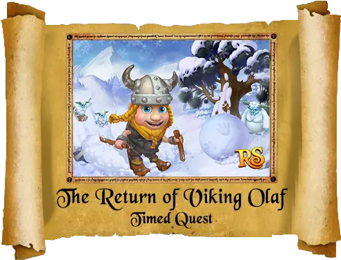 The Return Of Viking Olaf Cartoon Png Olaf Png