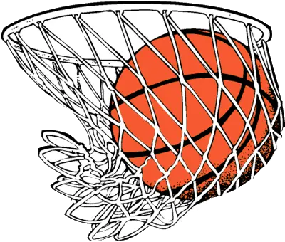 Basketball Hoop Swoosh Png Transparent Basketball In Hoop Swoosh Png