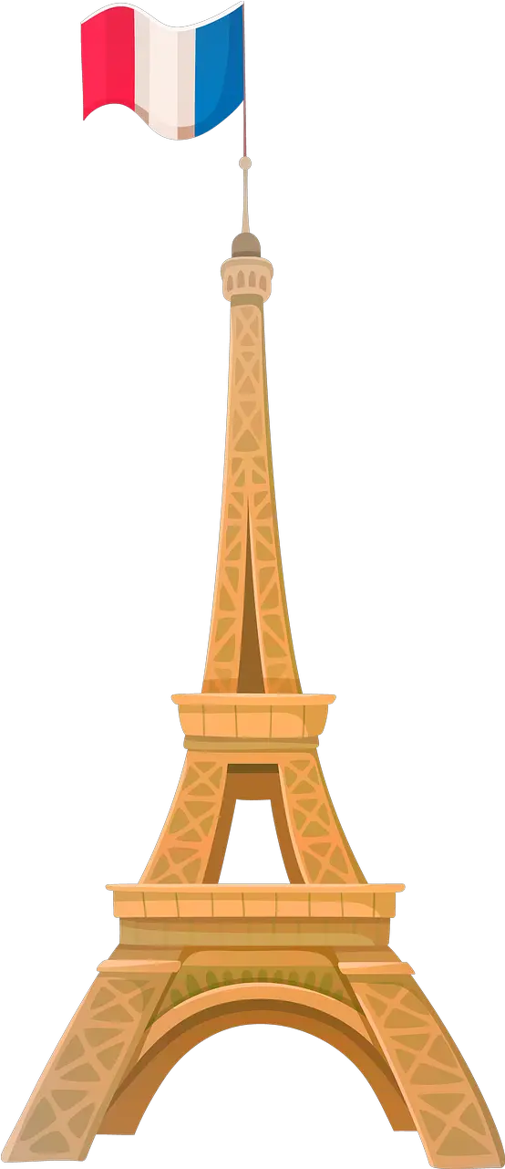 Eiffel Tower French Flag Paris Free Image On Pixabay Eiffel Tower French Flag Png France Flag Png