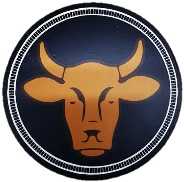 Jerk The Brown Bull Sticker Ox Png Bull Horns Png