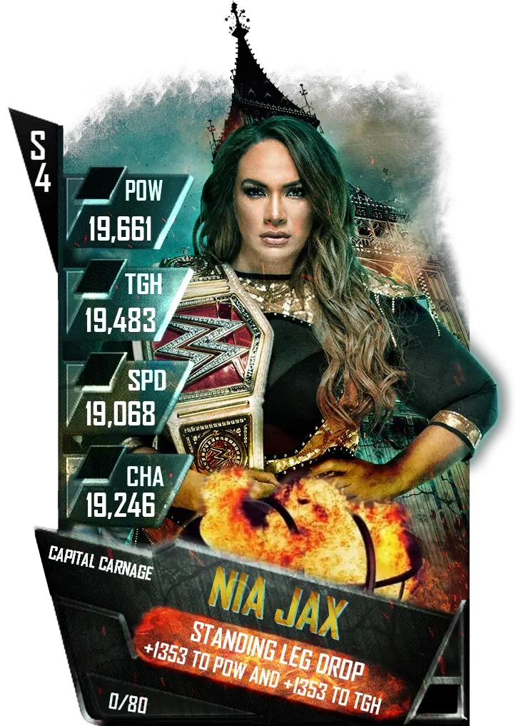 May Be Liv Morgan Wwe Supercard Png Nia Jax Png