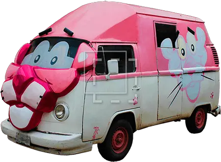 Pink Panther Van Immediate Entourage Pink Panther Van Png Pink Car Png