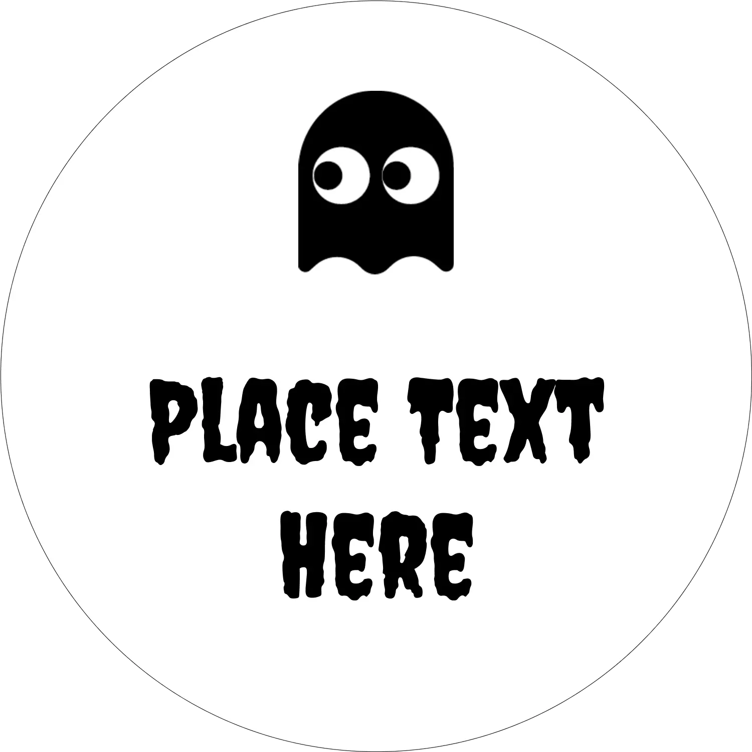 Download Hd Banner Transparent Stock Halloween Pac Man Circle Png Pac Man Transparent