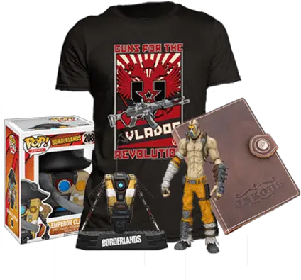 Borderlands 2 Video Game Pop Figures Png Borderlands 2 Png