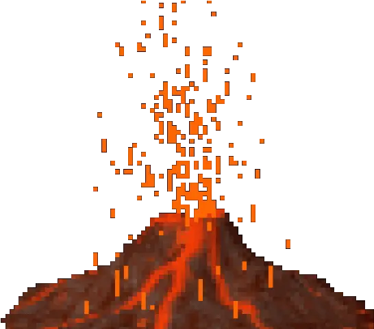 Download Volcano Eruption Gif Png Volcano Animated Volcano Png