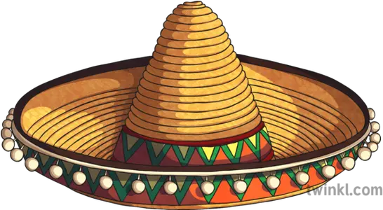 Sombrero Illustration Twinkl Sombrero Png Sombrero Transparent Background