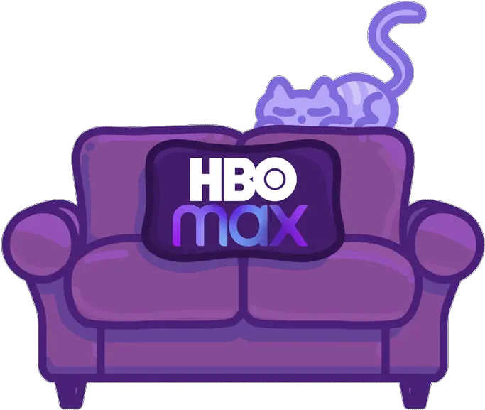 Hbo Max Celebrates Launch Week With Quarantine Friendly Furniture Style Png Hbo Logo Png