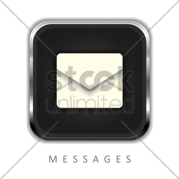 Messages Icon Vector Image 1805692 Stockunlimited Clock Png Google Messages Icon