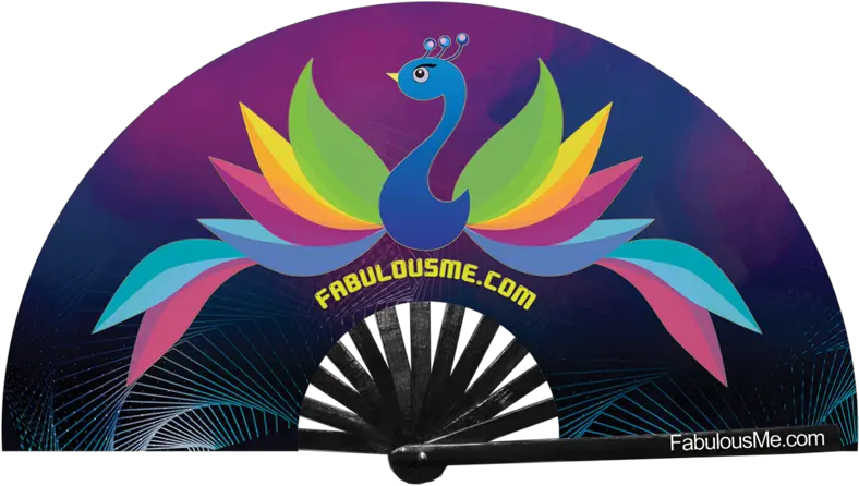 Fabulousme Peacock Logo Fan Glow Decorative Png Fan Logo