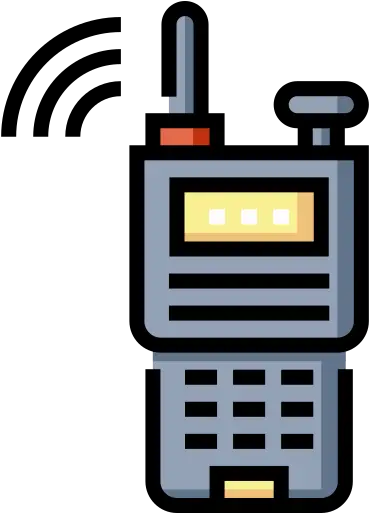 Walkie Talkie Free Security Icons Satellite Phone Png Police Scanner Icon