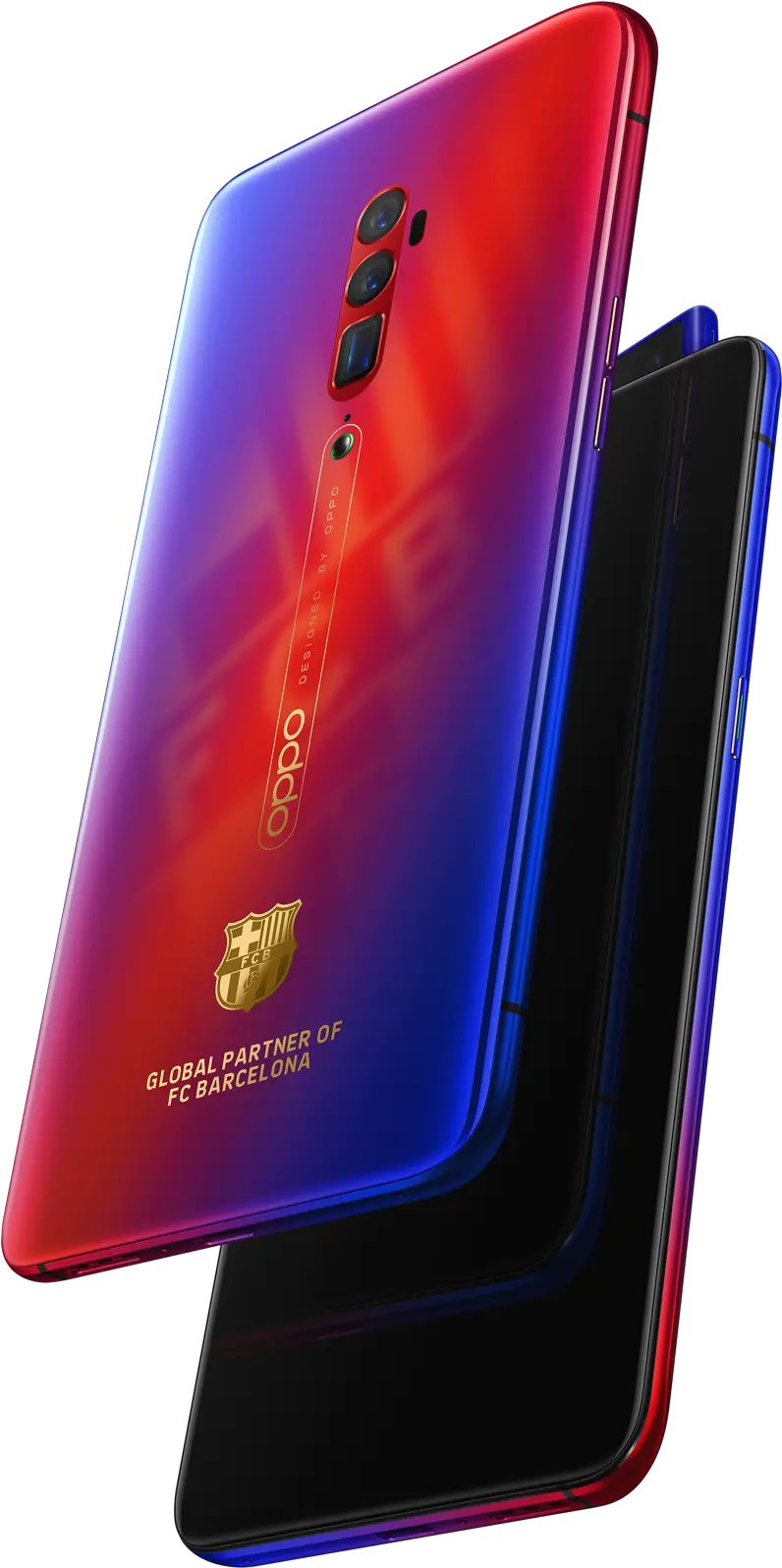 The Colors Of Miracles Oppo Reno Barcelona Png Fc Barcelona Logo