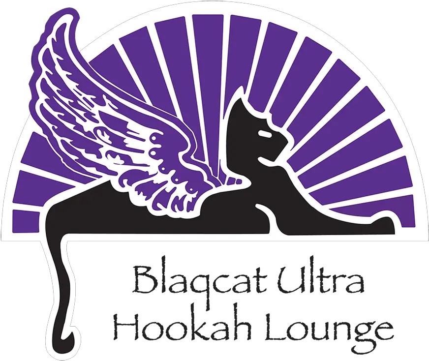 Blaqcat Ultra Hookah Lounge U2013 Where Your Complete Circle Made Out Of Rectangles Png Hookah Logo