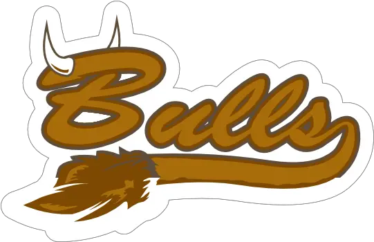 Bull Logo Type Mascot Sticker Illustration Png Bull Logo Image