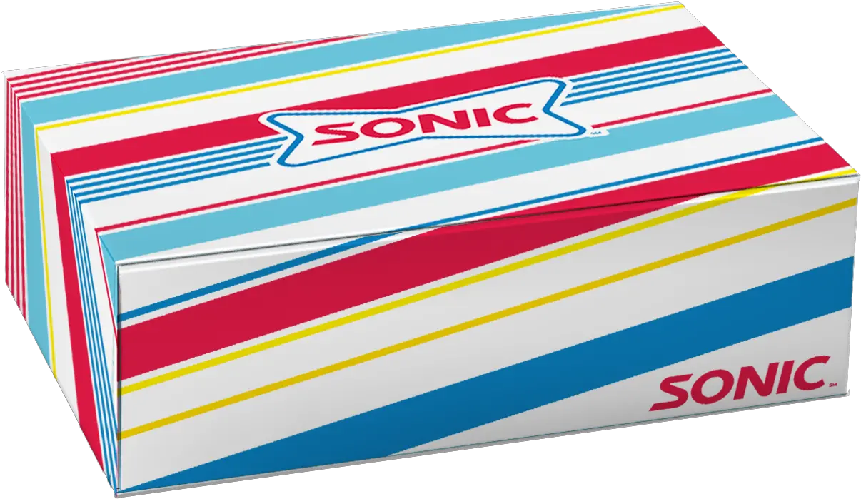 Sonic Swag Drop Box Paper Product Png Rectangle Box Png
